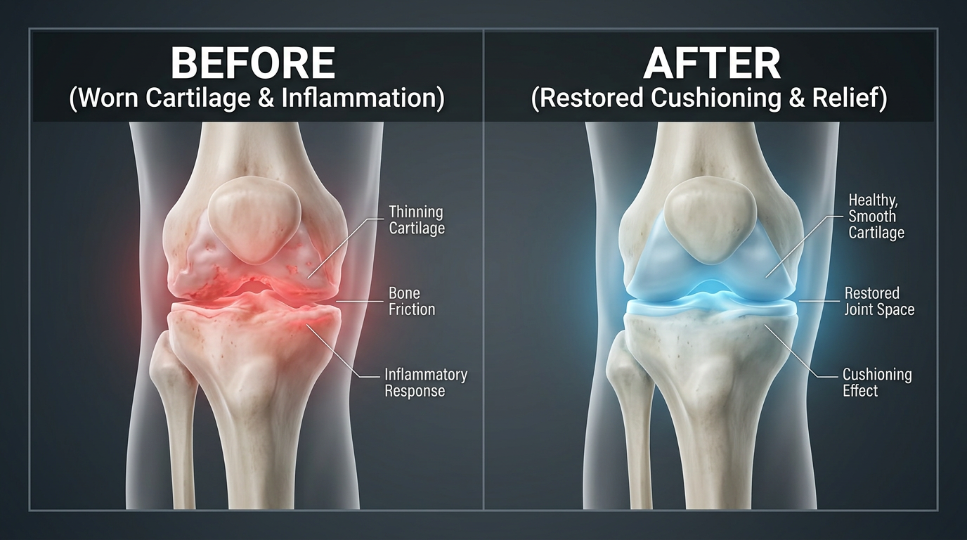 Joint anatomy illustration