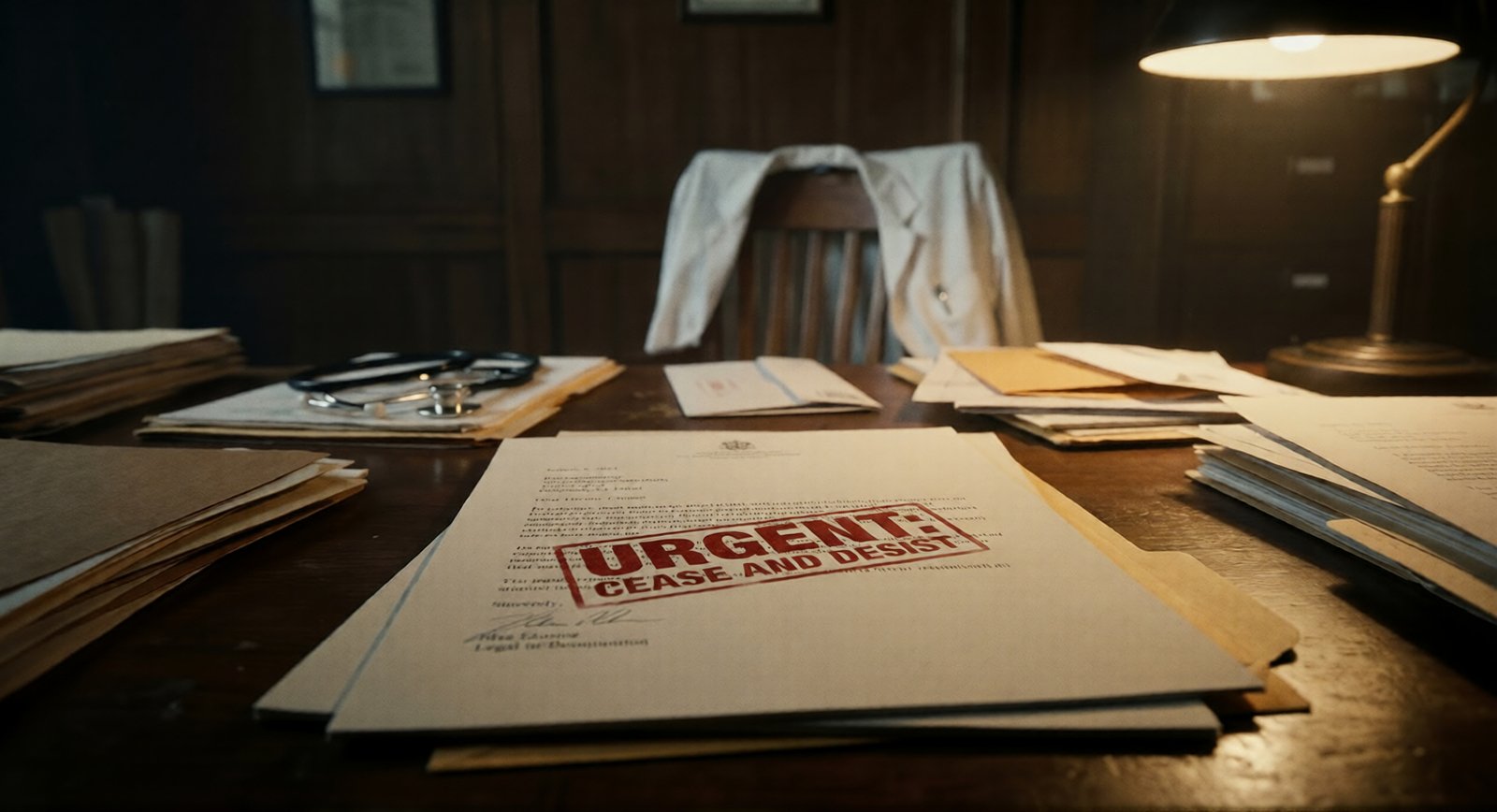 Doctor in consultation